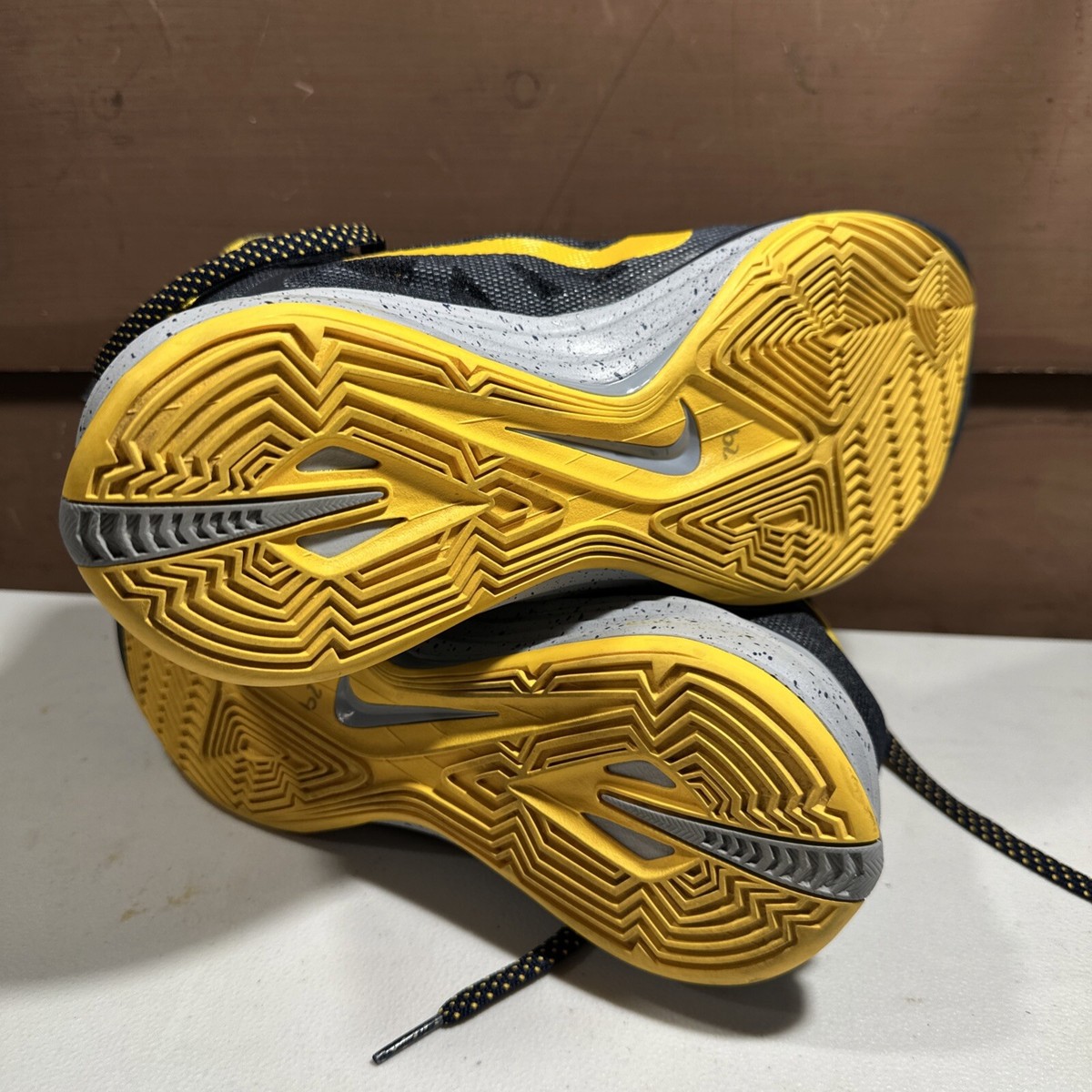 NIKE HYPERDUNK 2014 PAUL GEORGE PE PACERS NAVY BLUE GOLD