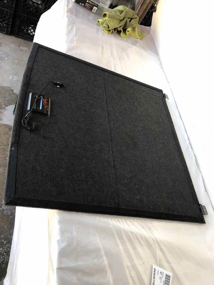 Cubierta de neumático de repuesto para maletero Nissan Murano S 2006 2007 alfombra de carga moldura de piso OEM Foto 3 de 4