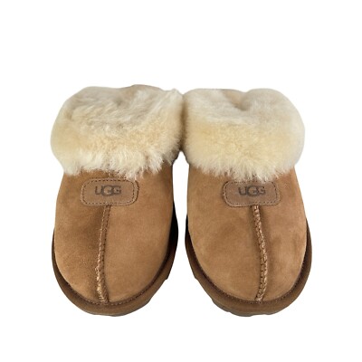 Wmns UGG Coquette Slipper Chestnut - Size 8 W / 7 M - 5125 CHE | eBay