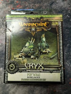 Warmachine Miniatures Game: Cryx Ripjaw Bonejacks Miniatures