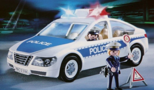 Playmobil -- spare part -- police car 5184
