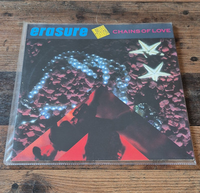 Erasure - Chains of Love Maxi-Single 12'' Vinyl Limited Mute L12MUTE83 Mint
