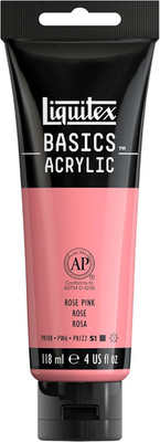 BASICS Acrylic Paint, 118Ml (4-Oz) Tube, Titanium White