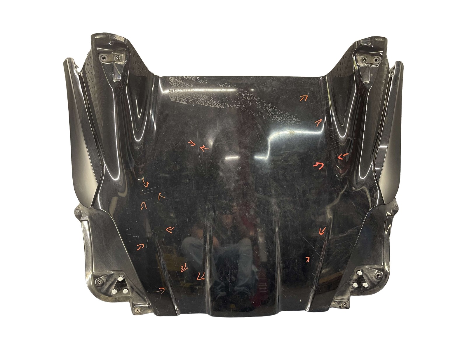McLaren 720S Spider 2018-2023 Rear Cover panel Black