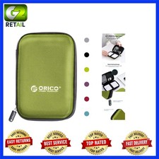 Waterproof Shockproof Hard Drive Case 2.5 Inch, Green - Travel Smart with Style
