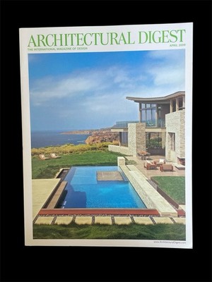 Architectural Digest Magazine April 2009 Brand New!
