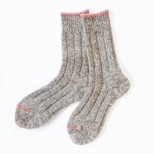 A HOPE HEMP Hemp-Wool Blend Socks HSX-306 Made in Japan Unisex New 5color
