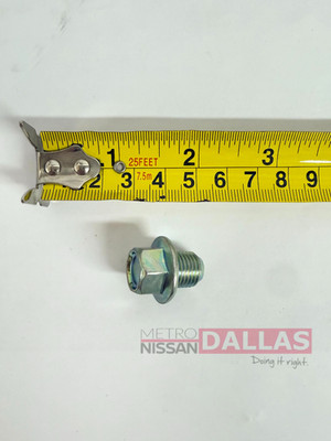 Genuine Nissan Engine Oil Drain Plug 11128-01M0B
