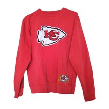 Vintage 90s Kansas City Chiefs Red Pullover Men's Small Woman's Medium