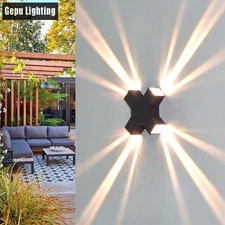 Outdoor Wall Lights  Outside Wall Sconce Garden Wall Lamp Black Wall Lighting
