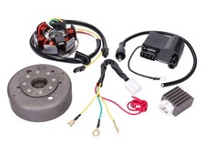 Produktbild - Lichtmaschine Zündung Umrüstkit 12V für Kreidler Florett RS , Sachs, Zündapp KS,