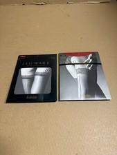 2 NEW PAIR  s Of Fredericks of Hollywood Leg Ware Size M Black  Pink Thigh High