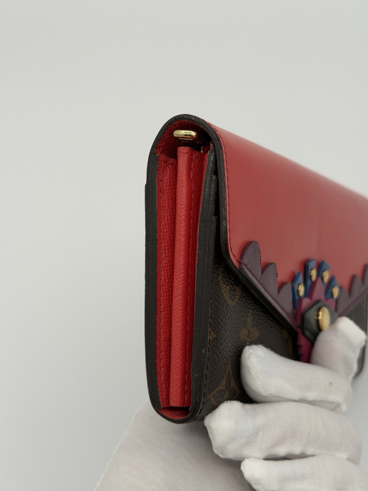 Louis Vuitton Sarah Wallet Totem Flamingo Monogram Limited Edition Full Set image 5