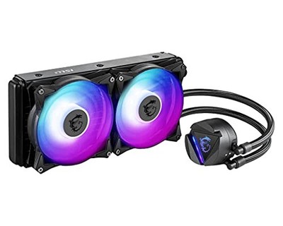 MSI MAG CORELIQUID 280R 280mm AIO CPU-Wasserkühlung ARGB drehbarer Kopf