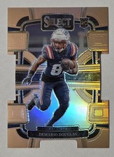 2023 Panini Select #68 Demario Douglas Copper Prizms Die Cut #/299