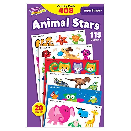 Набор разнообразных наклеек Trend Animal Fun Stickers тэп-46928 тэп46928 5190₽
