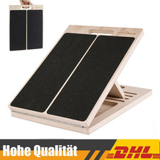 Estensore per polpaccio tavola inclinata legno tavola inclinata con 5 angoli Mobility Balance Board
