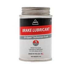 AGS Automotive Solutions 4oz Brush Top SIL-Glyde Silicone Brake Grease - Prem...