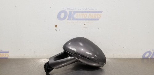 16 PORSCHE MACAN TURBO 95B EXTERIOR SIDE VIEW MIRROR LEFT DRIVER GRAY