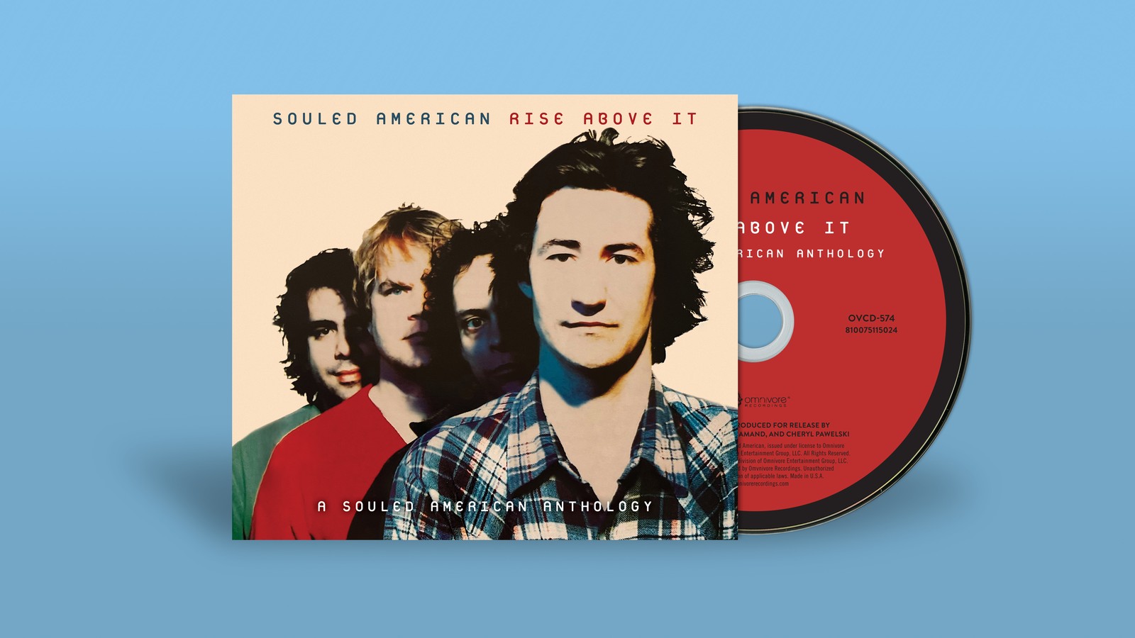 Душевный американский альбом Rise Above It: A Souled American Anthology (CD)