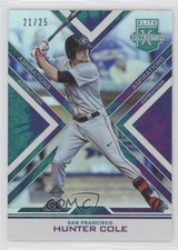 2016 Panini Elite Extra Edition Aspirations Tie-Dye 21/25 Hunter Cole #141 6x0