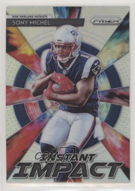 2018 Panini Prizm Instant Impact Sony Michel #II-11 Rookie RC 7l6