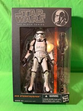 Star Wars Black Series  09 Stormtrooper Figure 6    Hasbro Orange Line