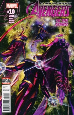 All-New, All-Different Avengers #10 FN; Marvel | Alex Ross Mark Waid - w/Bag+Boa