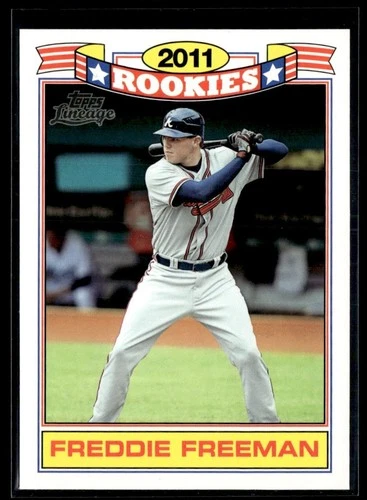 Freddie Freeman 2011 Topps Freddie Freeman #1 Rookie
