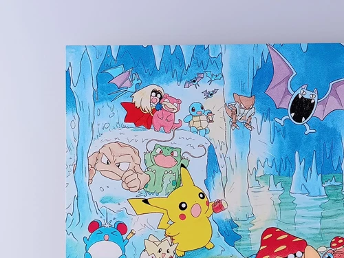 Postal Pokémon Pikachu & Friends por Keiko Fukuyama rara Nintendo de Japón - Imagen 2 de 6