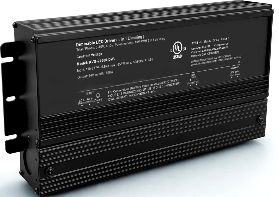 Milan Tree LED – 24V / 600W Dimmable LED Driver Power Supply - Image 4 of 4