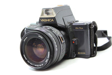 YASHICA Kyocera 230-AF 35mm Film SLR Camera W/ 28-85mm 1:3.5-4.5 Macro Lens