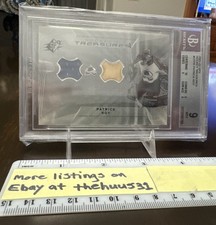 2001-02 SPX Hockey's Treasures Patrick Roy #HT-PR HOF BGS 9