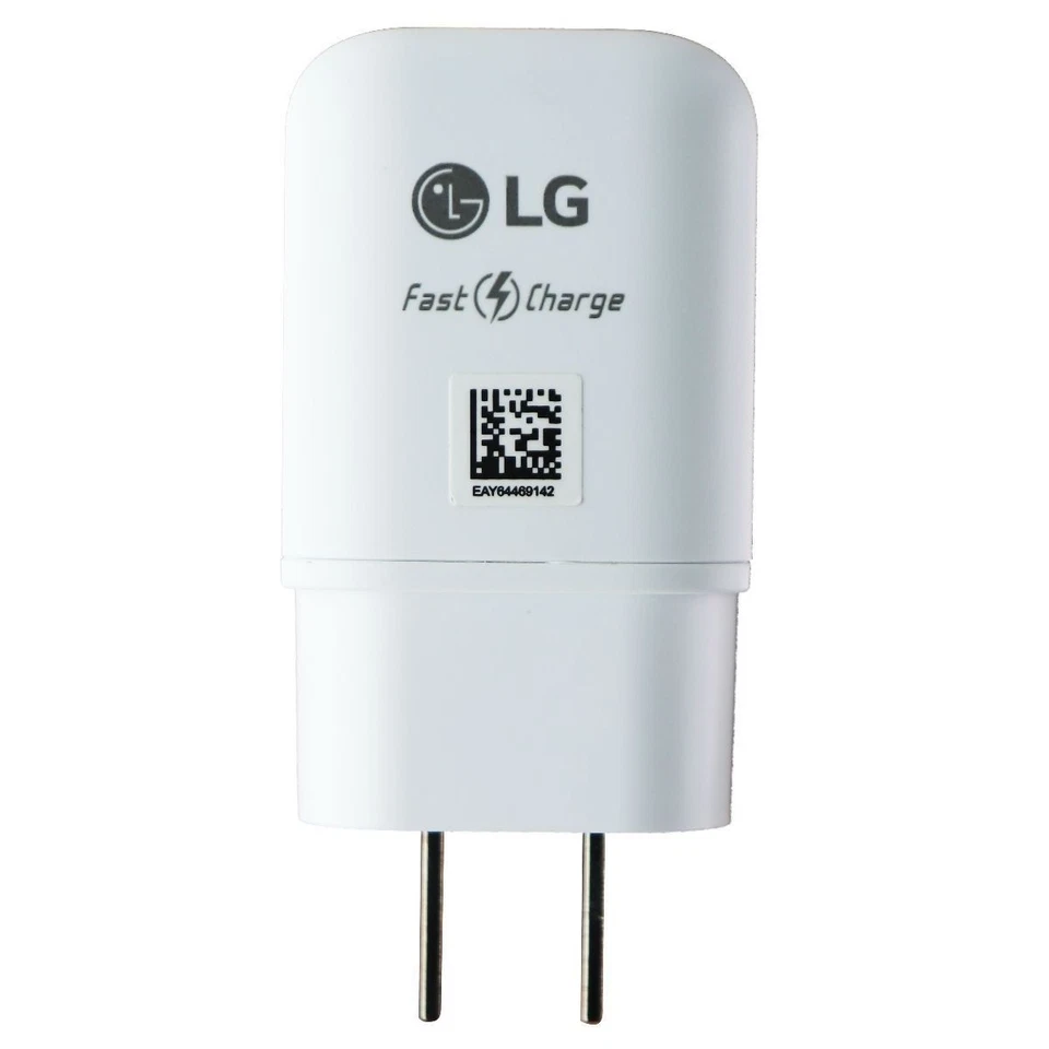 LG (9V/1.8A) Fast Charge Wall Charger Single USB Adapter - White (MCS-H06WA) - Image 3 of 3