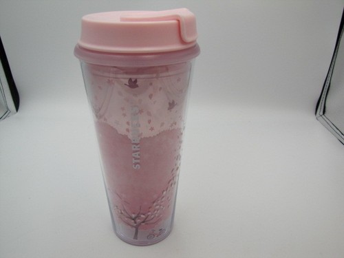 Starbucks 2er Set Cherry Blossom Sakura Pink Becher 20oz, Double Deck & Globe - Bild 8 von 14