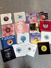 Various Artists 7 45 RPM Vinyl Single Records...