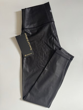 lululemon Wunder Under HR 28in Shine Black High Rise Leggings US Size 8 UK 12