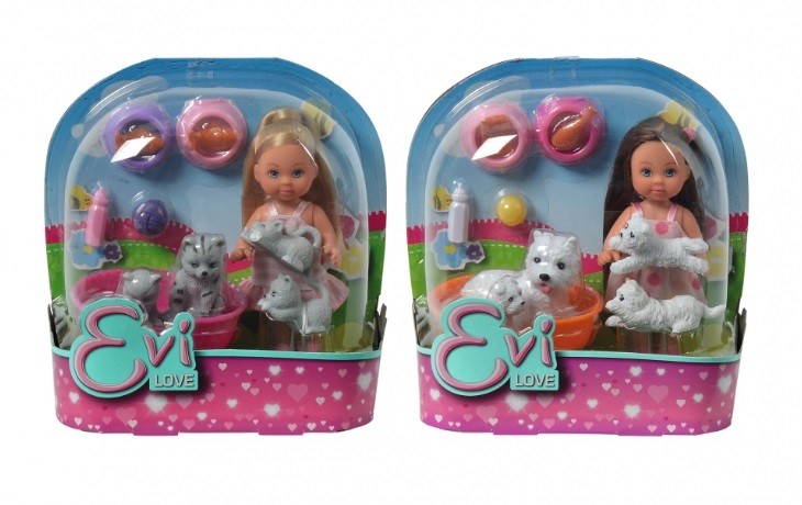 Simba 105734191 - Evi Love - Animal Friends, Sorted - New
