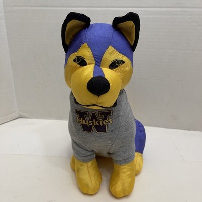 Vtg Stuffins University O Washington Husky Mascot Plush Stuffed