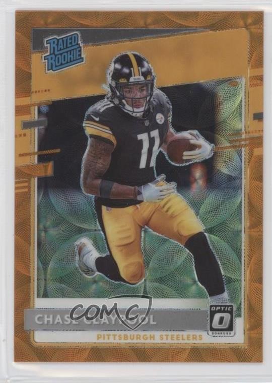 2020 Panini Donruss Optic Orange Scope Prizm 24/79 Chase Claypool Rookie RC o8g