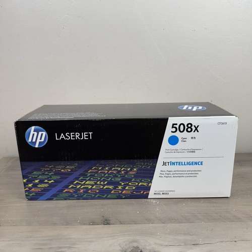 HP 508X Wysokowydajny cyjan Oryginalny toner LaserJet, ~9500 stron, CF361X