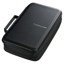 104 Capacity CD Case, Large CD Sleeves, Portable DVD VCD Storage Box, Portabl...