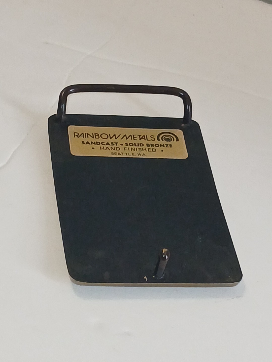 Rainbow Metals Hand Cast Solid Bronze Waterfall R… - image 3