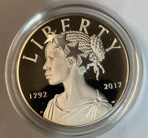 2017 S American Liberty PROOF 1OZ SILVER MEDAL 225TH ANNIVERSARY Pulled From Set