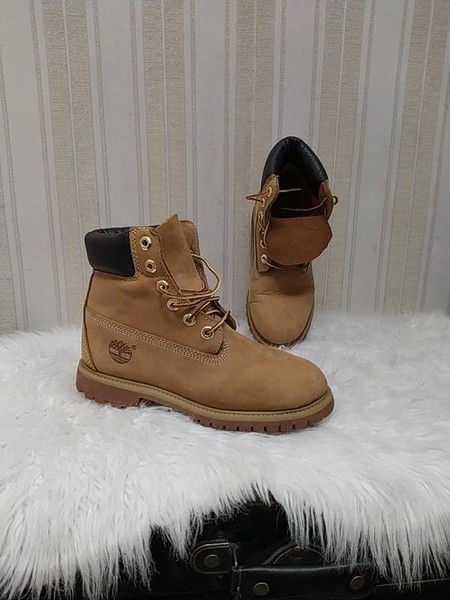 Women Timberland Boots Brown Nubuck 37 #NYBZ