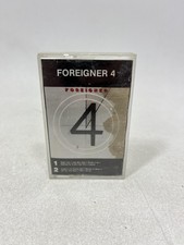 Foreigner Cassette Foreigner 4 1981 Classic Hard Rock Album Clear Case