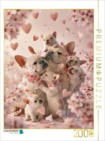 Calvendo Puzzle Hearts Full Of Happiness | 2000 Pieces, Finished Size 35.4 × 26.