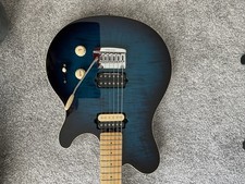 USA Made Ernie Ball Musicman Axis Supersport Solid Body Guitar With Tremolo