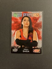 2021 Upper Deck AEW All Elite Wrestling Main Features MF-8 - Hikaru Shida Silver
