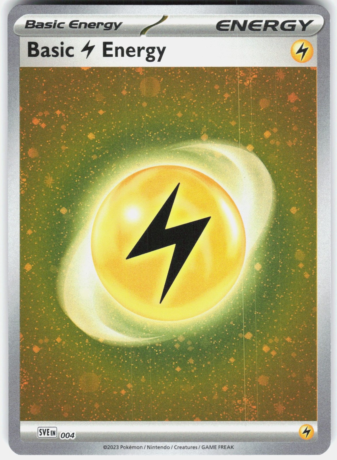 Basic Lightning Energy (Cosmos Holo) Holofoil [ - 004]